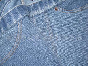 靛藍斜紋滌綸竹節針織牛仔布（SY-FZ012#）工廠,批發,進口,代購