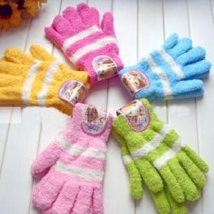 珊瑚絨保暖加厚手套 大齡兒童手套 成人手套工廠,批發,進口,代購