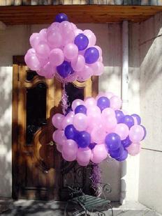 最新 節慶裝飾  粉紅色紫色氣球（熱銷）批發・進口・工廠・代買・代購
