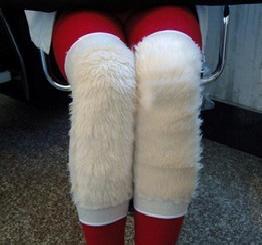 [廠家直銷]2010 最新款 羊毛絨護膝 保暖 關節炎 1付裝 C65-B9工廠,批發,進口,代購