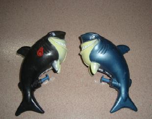 卡通鯊魚水槍- 模型玩具-有噴漆(藍黑二色)工廠,批發,進口,代購
