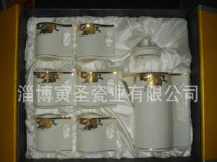 山東淄博產8頭高檔骨質瓷茶具套裝工廠,批發,進口,代購