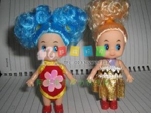 【芭比廠家直供】芭比娃娃頭配件 可兒綺夢娃娃迷糊小丑娃娃頭18工廠,批發,進口,代購
