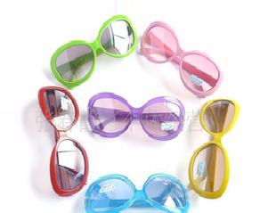韓國熱賣兒童多色太陽鏡/眼鏡/男女款糖果色P004工廠,批發,進口,代購