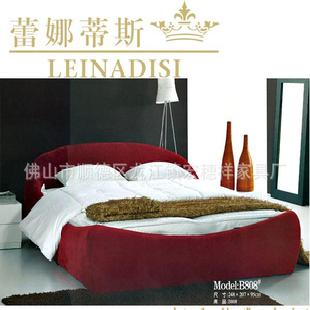 喜慶紅色的時尚軟床B808，完美的歐洲風格，舒適睡感批發・進口・工廠・代買・代購