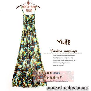 9003-68#熱門女裝 外貿原單 時尚熱賣 波西米亞裙子 新款連衣裙工廠,批發,進口,代購
