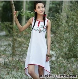 熱門女裝 民族風無袖不對稱擺連衣裙CQ85043工廠,批發,進口,代購