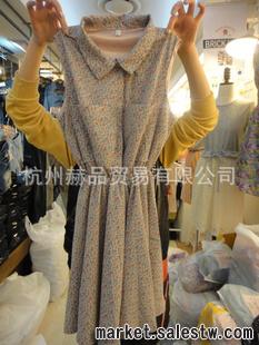 2012批發熱門女裝 韓國精品直送 無袖連衣裙 ♀421075♀工廠,批發,進口,代購