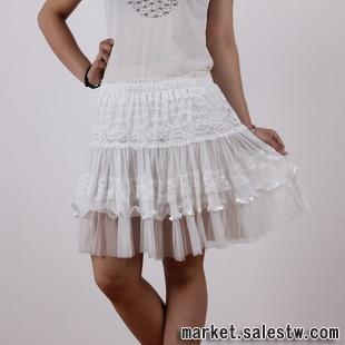 雅詩良品18700-2白色 服裝服飾代理加盟熱門女裝半身短裙工廠,批發,進口,代購