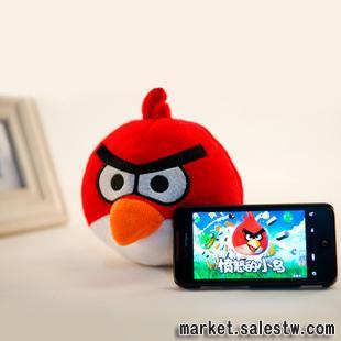 供應正版防偽 憤怒的小鳥Angry birds公 毛絨玩具 全套鳥8只吸盤工廠,批發,進口,代購