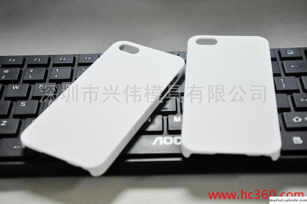 供應蘋果Apple iphone5手機保護套 PC白色橡膠油工廠,批發,進口,代購