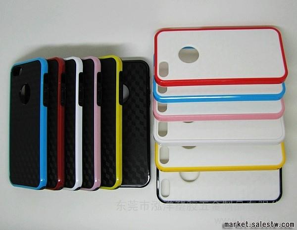 供應蘋果Apple iPhone5立體墻三合一雙色手機保護套批發・進口・工廠・代買・代購