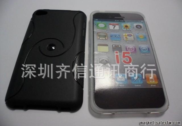 廠家批發 iphone5G i5新款蘋果5代八卦形清水套S飛鏢形TPU套工廠,批發,進口,代購