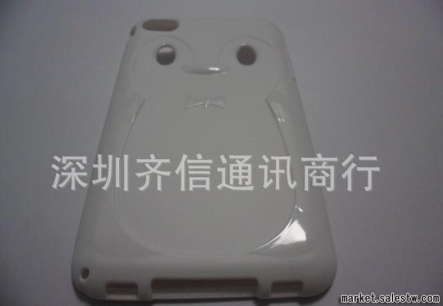 廠價直銷 QQ環保企鵝TPU套I5 蘋果5代IPHONE5G清水套工廠,批發,進口,代購