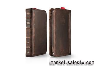 供應復古精裝錢包保護套 bookbook for iphone4 4s 皮套工廠,批發,進口,代購