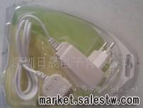 小弧形綠卡中包裝，三合一套裝，ipod充電器，V3數據線,貝爾金工廠,批發,進口,代購