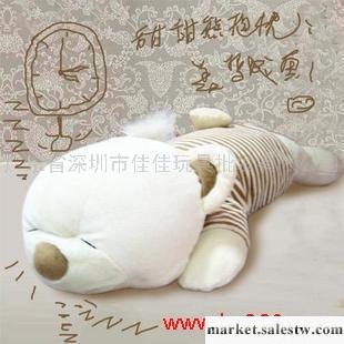 供應趴趴熊毛絨玩具可愛布偶娃娃公仔*甜甜熊抱枕工廠,批發,進口,代購