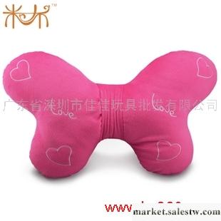 供應蝴蝶靠墊 可愛抱枕公仔 毛絨玩具 布娃娃 生日禮品工廠,批發,進口,代購