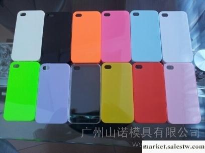 供應IPHONE 4G/4S 蘋果保護套貼鉆,水貼,噴油,電鍍,浮雕,3D單底素工廠,批發,進口,代購