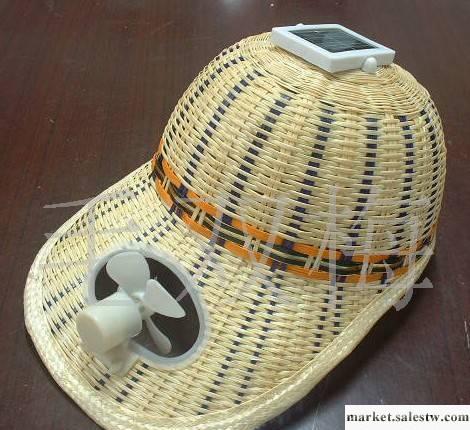 廠家直銷太陽能風扇帽子，出口歐美【精品棒球帽】工廠,批發,進口,代購
