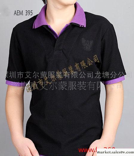 訂做加厚精梳彈力棉翻領短袖高爾夫t-shirt工廠,批發,進口,代購