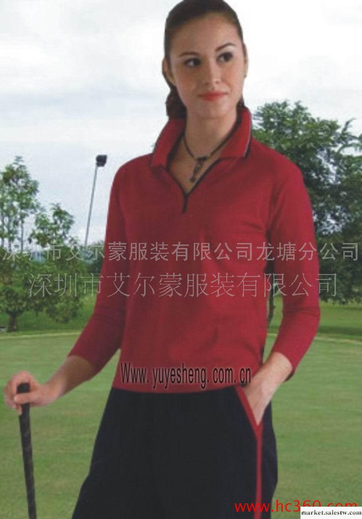 供應高爾夫女式休閑運動服工廠,批發,進口,代購