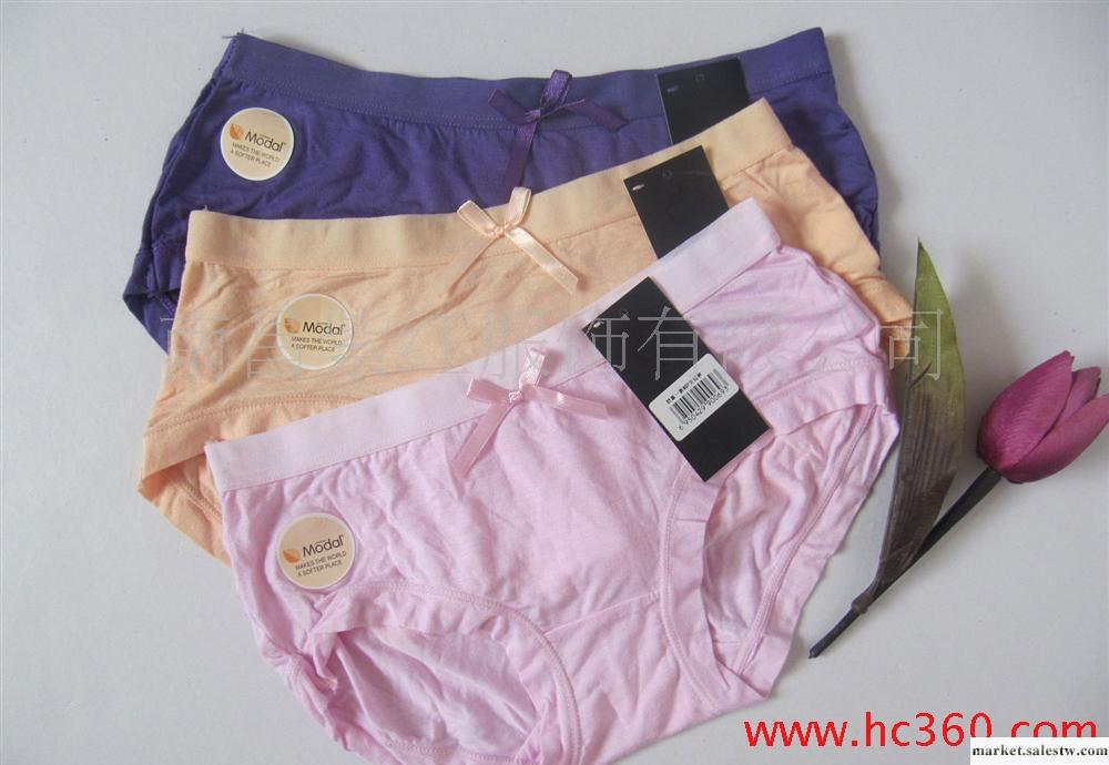 限購!純棉竹纖維莫代爾印花透氣柔滑性感女士內褲三角褲批發價工廠,批發,進口,代購