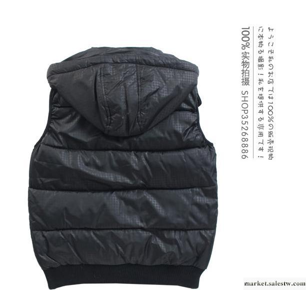 外貿男式休閑棉馬甲，羽絨馬甲批發工廠,批發,進口,代購
