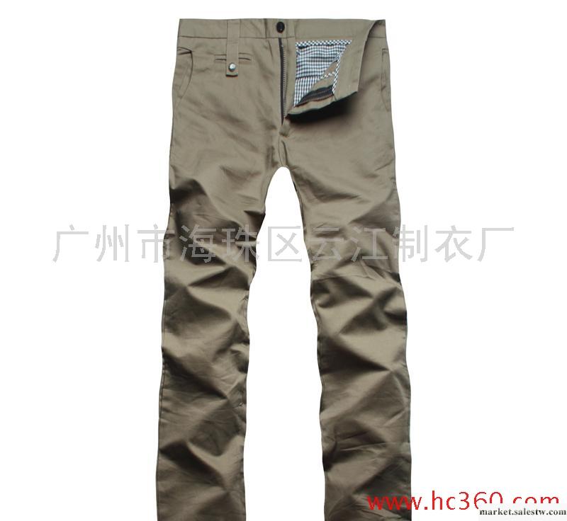 加工 2011秋季新款 韓版男褲 男式休閑褲 服裝加工工廠,批發,進口,代購