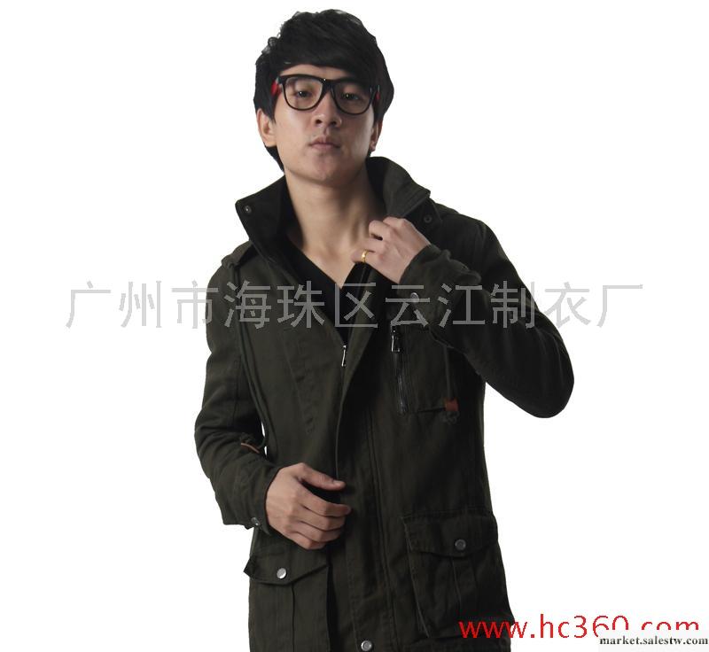 2011英倫男裝 韓版外套加工 秋季 冬季新款男裝夾克衫加工工廠,批發,進口,代購