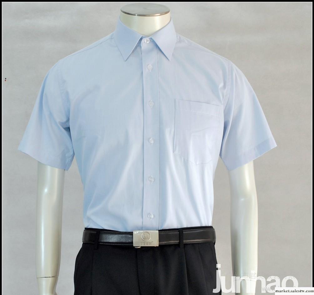 提供新款男式條紋短袖襯衫個人或團體定做工廠,批發,進口,代購