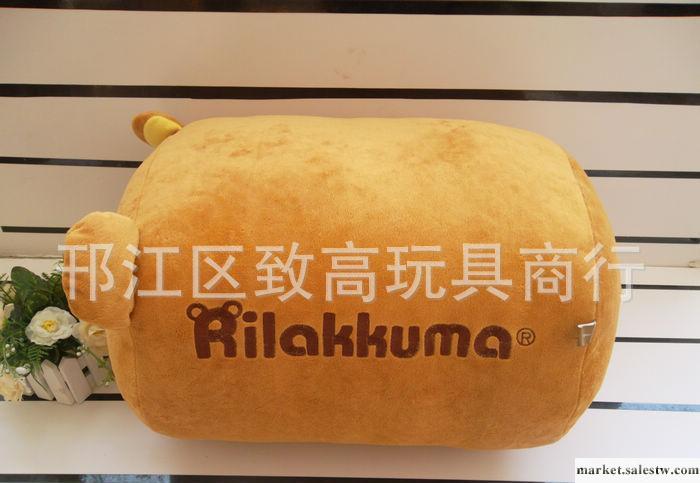 日本rilakkuma公仔 大號輕松熊枕 毛絨玩具輕松熊抱枕 靠墊工廠,批發,進口,代購