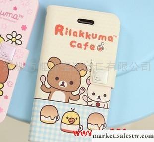 韓國 rilakkuma 輕松熊超薄 iphone 4 4S 皮套 保護套 外殼工廠,批發,進口,代購