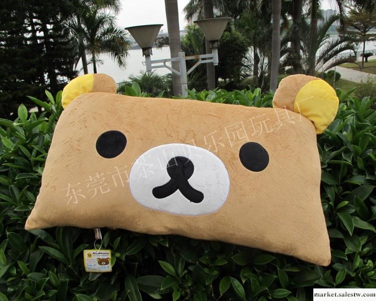 供應輕松熊抱枕輕松熊單你枕rilakkuma枕頭工廠,批發,進口,代購