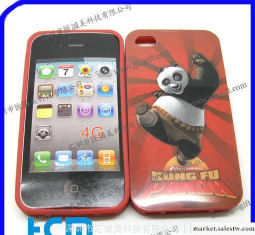 iphone4  手機硅膠外殼 熊貓系列手機套 熱賣暢銷產品功夫熊貓工廠,批發,進口,代購