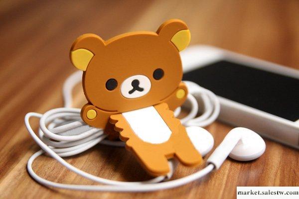 ◤碼表家◥ iphone ipad 耳機 繞線器 輕松熊集線器 棕熊哥哥款工廠,批發,進口,代購