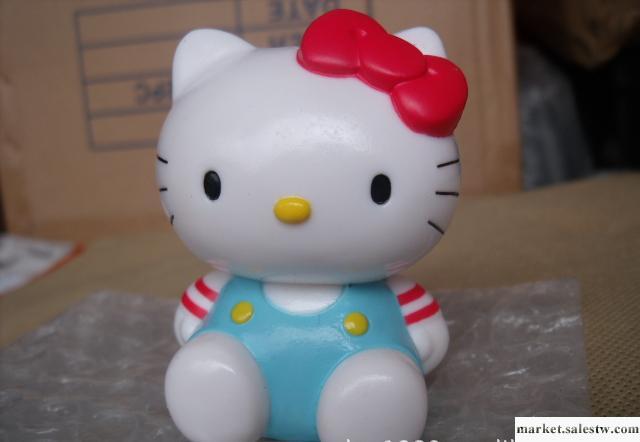 外貿 萬代散裝 hello kitty 塑料公仔玩具 超Q坐姿凱蒂貓公仔工廠,批發,進口,代購