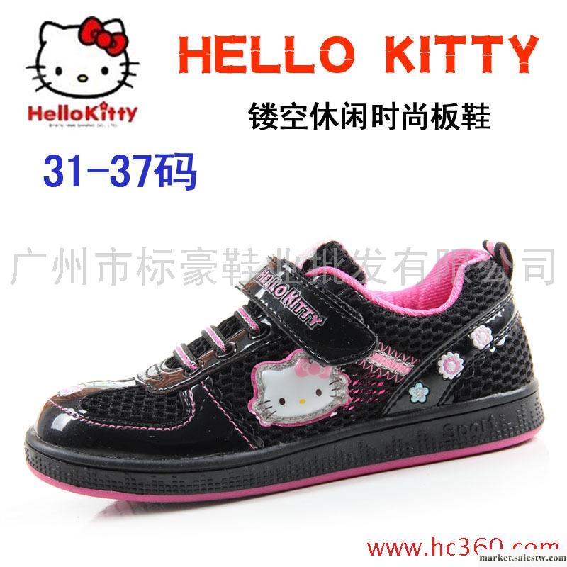 專柜正品 HELLO KITTY 童鞋 女兒童鏤空休閑時尚板鞋  運動鞋工廠,批發,進口,代購