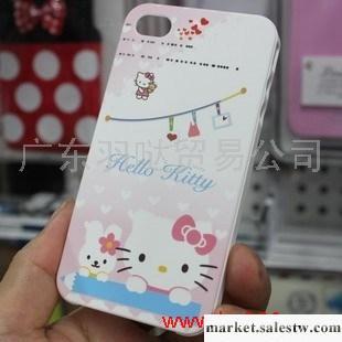 供應  手機配件韓國hello kitty 蘋果 iphone4 手機套 4代磨工廠,批發,進口,代購