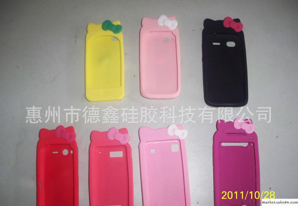 超可愛 iPhone 4 /3g touch 4蝴蝶結Kitty 硅膠套 手機套 保護套工廠,批發,進口,代購