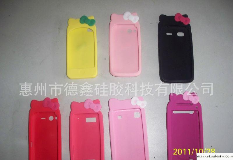 iPhone 4 /3g touch 4蝴蝶結Kitty 硅膠套 手機套 保護套工廠,批發,進口,代購