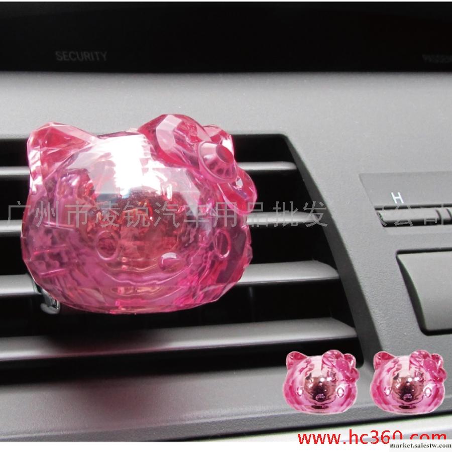 正品 HELLO KITTY  汽車香水 可愛水晶球 車用出風口香水 香薰工廠,批發,進口,代購