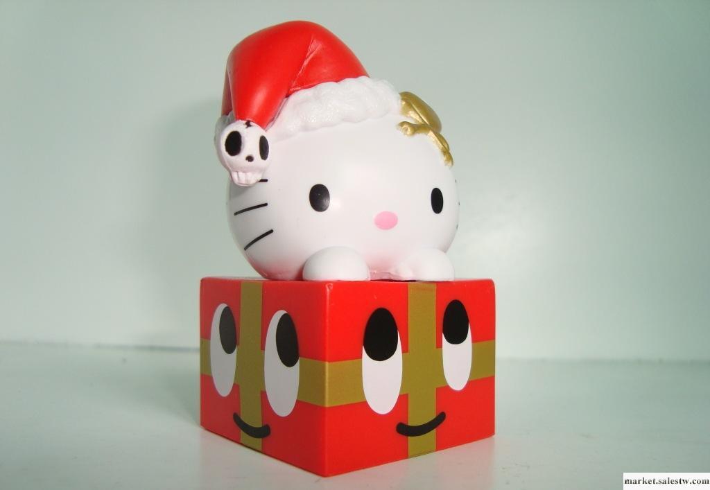 手辦動漫玩具設計；kitty貓圣誕版手板模型大貨生產工廠,批發,進口,代購