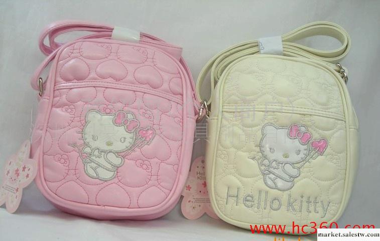 日韓時尚可愛hello Kitty 時款pu肩包工廠,批發,進口,代購