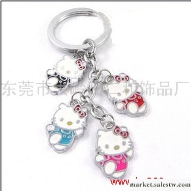 供應 仁和飾品 KT-004 hello kitty合金鑰匙扣工廠,批發,進口,代購