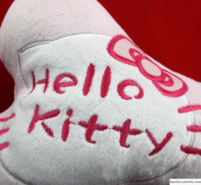 訂做批發車枕 頸枕Hello kitty卡通汽車枕頭對裝貼牌車枕工廠,批發,進口,代購