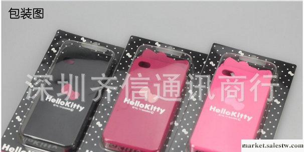 Hello Kitty iphone4 蝴蝶結 手機殼 硅膠套工廠,批發,進口,代購