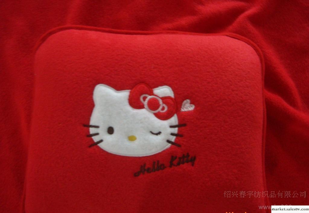 【廠家直銷】Hello kitty 雙面絨毯工廠,批發,進口,代購