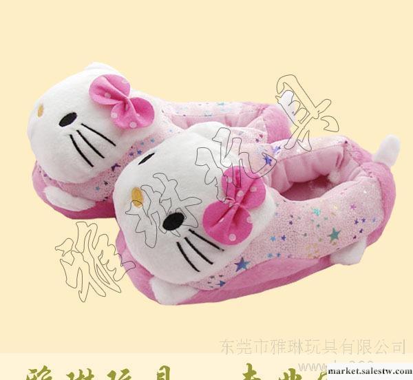 hello kitty 填充毛絨玩具拖鞋 kt鞋  hk 面料舒適 環保無害工廠,批發,進口,代購