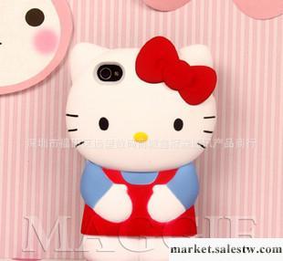 供應爆款特批硅膠殼  Hello Kitty 蘋果手機套批發・進口・工廠・代買・代購